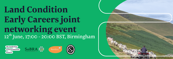 Land Condition Early Careers joint networking event. 12th June, 17:00 - 20:00 BST, Birmingham.