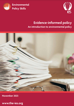 Evidence-informed policy: an introduction to environmental policy