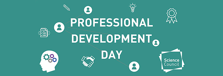 Banner with text 'Professional Development Day'