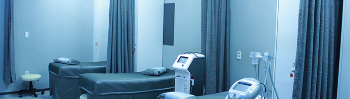 Photo of a hospital ward