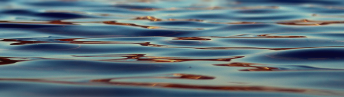 Photo of rippling water