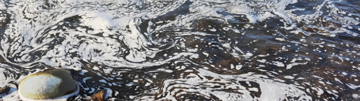 water with chemicals
