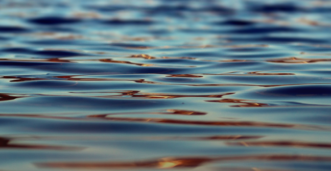 Photo of rippling water