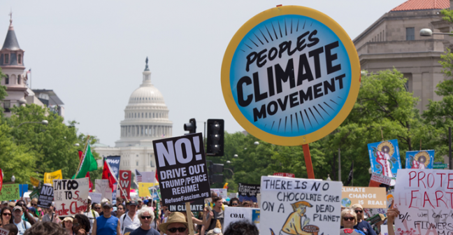Washington DC climate protests in 2017, creative commons