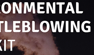 Environmental whistleblowing toolkit banner