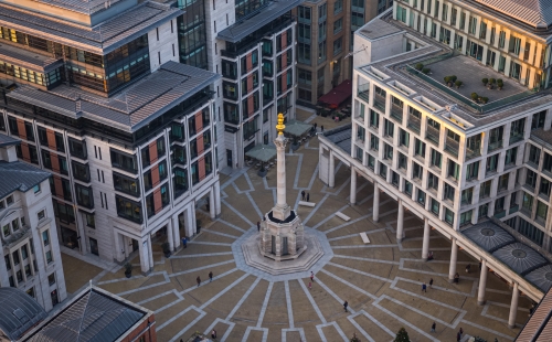 The Paternoster Column in London