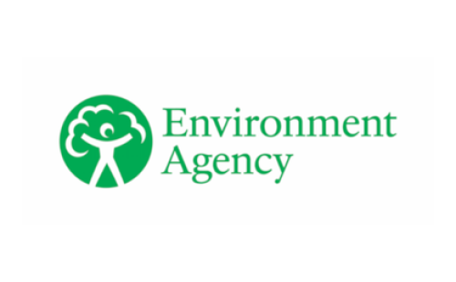 Environment Agency logo green text