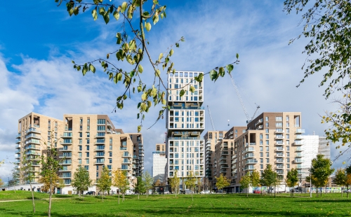 Kidbrooke Village - Berkeley Group's construction in progress