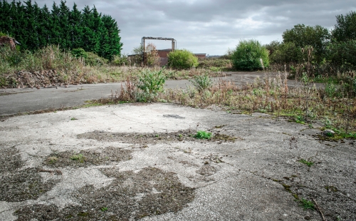 Brownfield site, former chemicals factory 