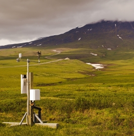 Weather station in the Arctic 