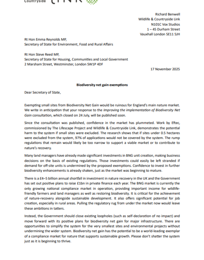 Cover of letter to secretary of state