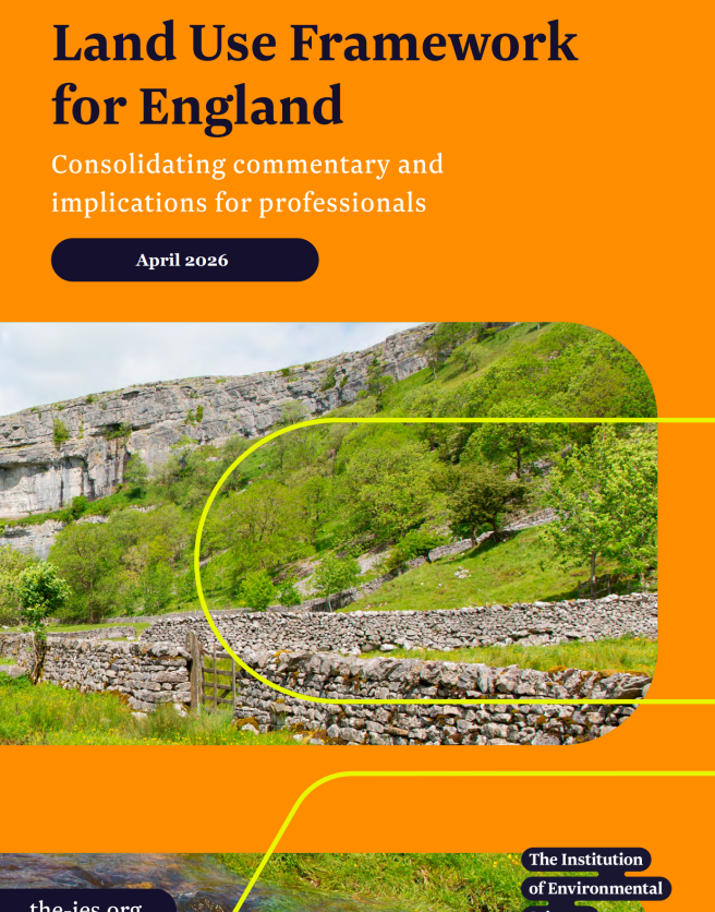 Cover for Land Use Framework briefing