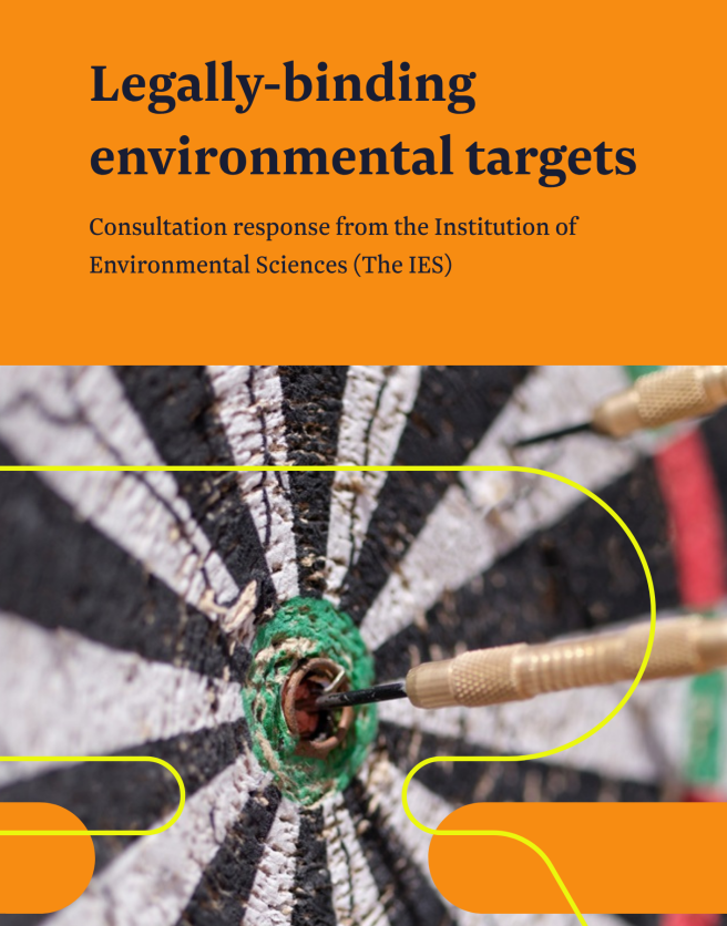 Cover of environmental targets consultation response