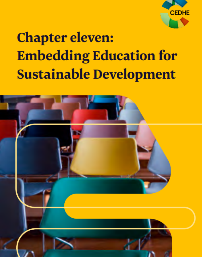 Cover of education chapter of our shared mission